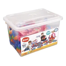Brinquedo Bloco De Montar Super Caixa Divertida Dismat Mk169 Quantidade de peças 330 Foto mini 3