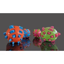 Brinquedo Bola Mordedor Resistente Cachorro Grande 12cm Tpr Cor Rosa Foto mini 3