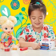 Brinquedo Boneca Baby Alive Meu Forninho Loira Hasbro E1947 Foto mini 3