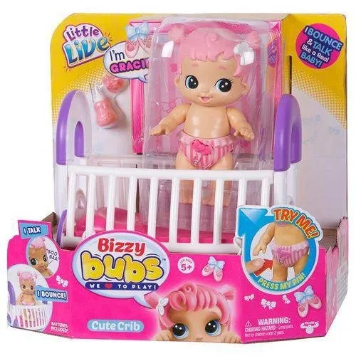 Brinquedo Boneca Bizzy Bubs Bercinho Gracinha Da Dtc Foto 1