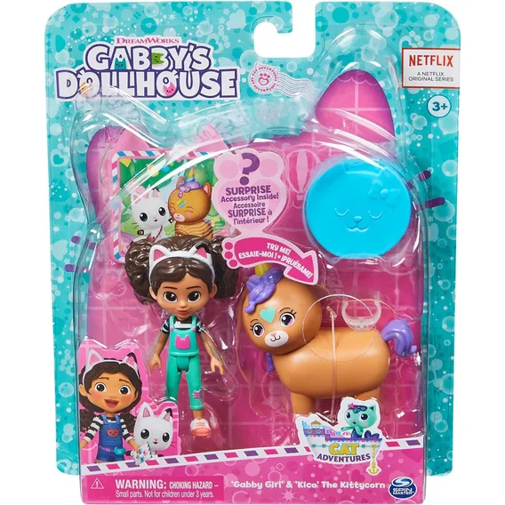 Brinquedo boneco Gabbys Dollhouse Gabby & Kico Foto 1