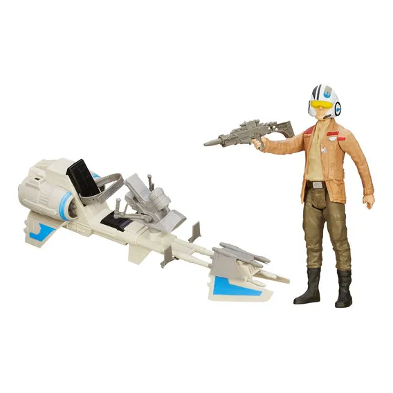 Brinquedo Boneco Star Wars Speeder Bike Hasbro B3918 Foto 1