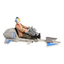Brinquedo Boneco Star Wars Speeder Bike Hasbro B3918 Foto mini 4