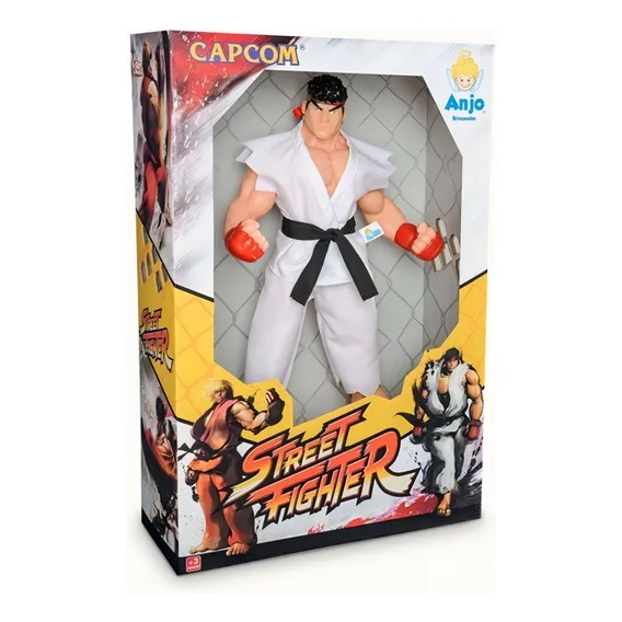 Brinquedo Boneco Street Fighter Ryu Anjo Foto 1