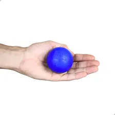 Brinquedo Cachorro Bolas Borracha 55mm Para Cães Pet Médio Cor Azul Big Bull Pet Foto mini 1