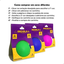 Brinquedo Cachorro Bolas Borracha 55mm Para Cães Pet Médio Cor Azul Big Bull Pet Foto mini 4