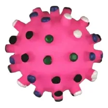 Brinquedo Cachorro Pet Bola Borracha Mordedor Com Som Cor Colorido Foto mini 2