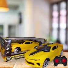 Brinquedo Camaro Amarelo Carro Controle Remoto Foto mini 2