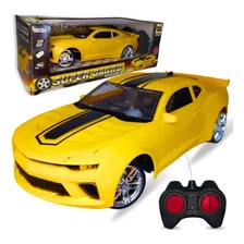Brinquedo Camaro Amarelo Carro Controle Remoto Foto mini 1