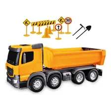 Brinquedo, Caminhao Construction Machine Basculante Foto  mini 1