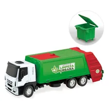 Brinquedo Caminhão Menino Iveco Coletor Lixo 342 Foto  mini 1