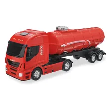 Brinquedo Caminhão Grande Bombeiro Tanque Caçamba Carga Tora Cor Tanque Pipa Foto mini 2