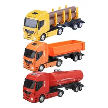 Brinquedo Caminhão Grande Bombeiro Tanque Caçamba Carga Tora Cor Tanque Pipa Foto mini 1