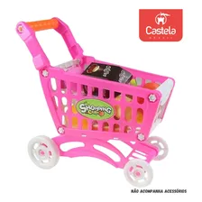 Brinquedo Carrinho De Compras Rosa Cbs0225 - Castela Foto mini 4