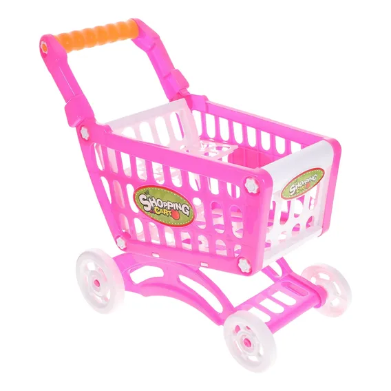 Brinquedo Carrinho De Compras Rosa Cbs0225 - Castela Foto 1