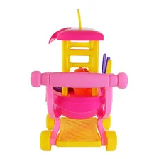 Brinquedo Carrinho De Doces E Sorvete Gourmet Cor Rosa Foto mini 4