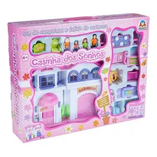 Brinquedo Casa De Boneca Casinha Dos Sonhos Garagem Braskit Foto mini 1