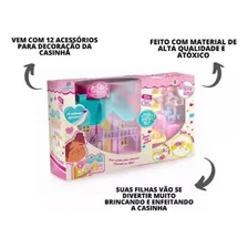 Brinquedo Casinha De Boneca Polibrinq Com Moveis E Boneca Cor Sortido Foto mini 3