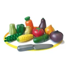 Brinquedo Comidinha Feirinha Cesta De Legumes Foto mini 2