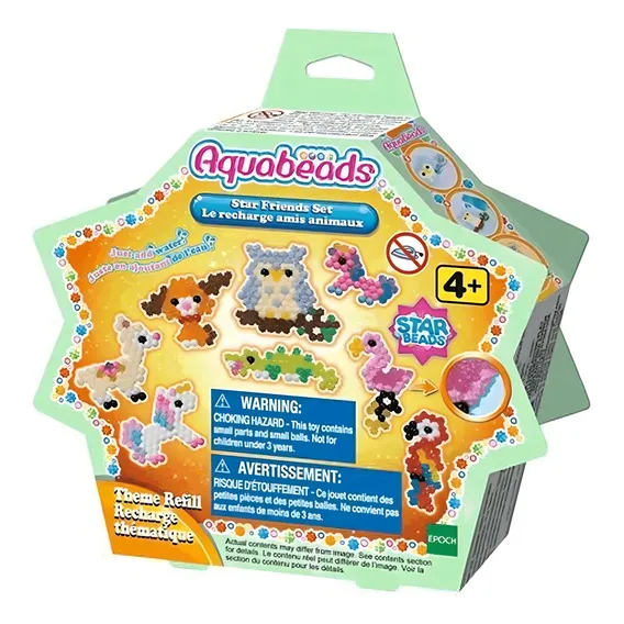 Brinquedo Conjunto De Artes Star Friends Set Aquabeads 31602 Foto 1