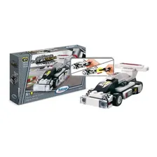 Brinquedo Corrida Maluca Blocos Montar Carro Carrinho Foto  mini 1