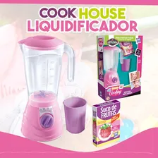 Brinquedo Cozinha Chef Kids Liquidificador Rosa Zucatoys Foto mini 2