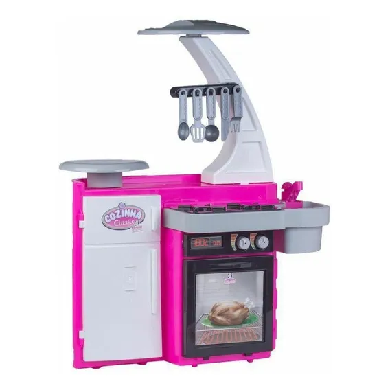 Brinquedo Cozinha Infantil Classic Completa Com Acess贸rios Foto 1