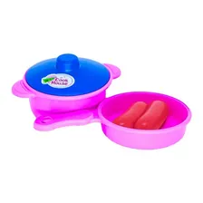 Brinquedo Cozinha Infantil Classic Completa Menina Cotiplas Cor Rosa Foto mini 4