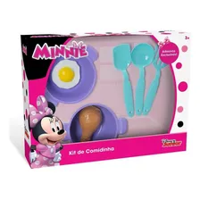 Brinquedo Cozinha Infantil Kit Comidinhas Da Minnie Mielle Foto mini  3