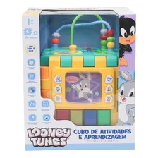 Brinquedo Cubo Interativo Atividade Educativa 6 Em 1 Looney Tunes Baby Ebn Kids Foto mini 4