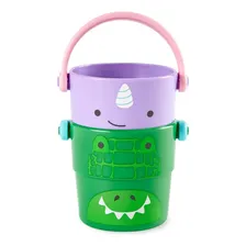 Brinquedo De Banho Infantil Kit 5 Baldinhos Animais Skip Hop Foto mini  3
