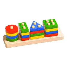 Brinquedo De Encaixe Menina Menino 2 3 Anos Educativo 17pç Foto  mini 1