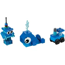 Brinquedo De Montar Classic Peças Criativas Azuis Lego Quantidade de peças 52 Foto mini  3