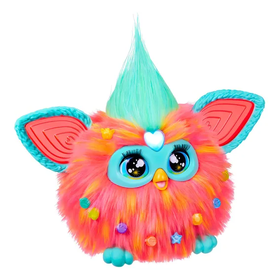 Brinquedo de pelĂșcia interativo Furby Coral Foto 1