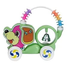 Brinquedo de puxar Monte Líbano Carrinho Bebê Cachorrinho com forma de cachorrinho Foto mini 4