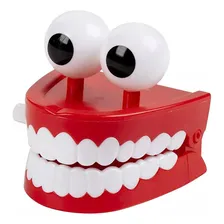 Brinquedo Dentadura Maluca Divertida À Corda Pula Pula Foto mini 4