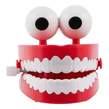 Brinquedo Dentadura Maluca Divertida À Corda Pula Pula Foto mini 3