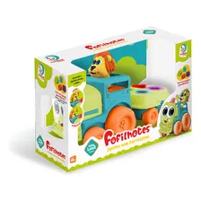 Brinquedo Didático Trenzinho Infantil Com Caixa Encaixa Bebê Foto mini  2