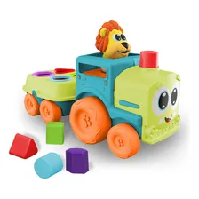 Brinquedo Didático Trenzinho Infantil Com Caixa Encaixa Bebê Foto  mini 1