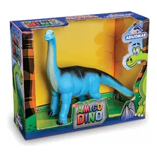 Brinquedo Dinossauro Braquiossauro 19cm Dino Amigo Inmetro Foto mini  2