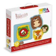Brinquedo Educativo Babebi Mini Quebra-cabeça Progressivo Foto mini  2