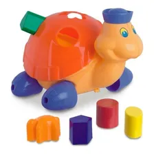 Brinquedo Educativo Baby Land Tartaruga Laranja Foto mini 1