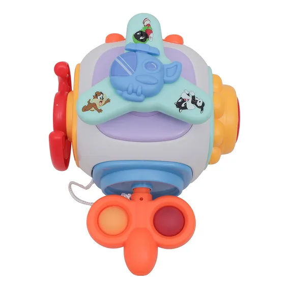 Brinquedo Educativo BebĂȘ Cubo Infantil DidĂĄtico Looney Tunes Foto 1