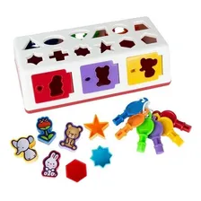 Brinquedo Educativo Caixa Encaixa Peças Criativo Estrela Cor Mista Foto mini 4