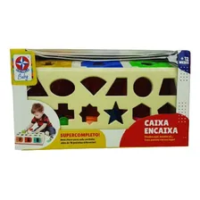 Brinquedo Educativo Caixa Encaixa Peças Criativo Estrela Cor Mista Foto mini 3