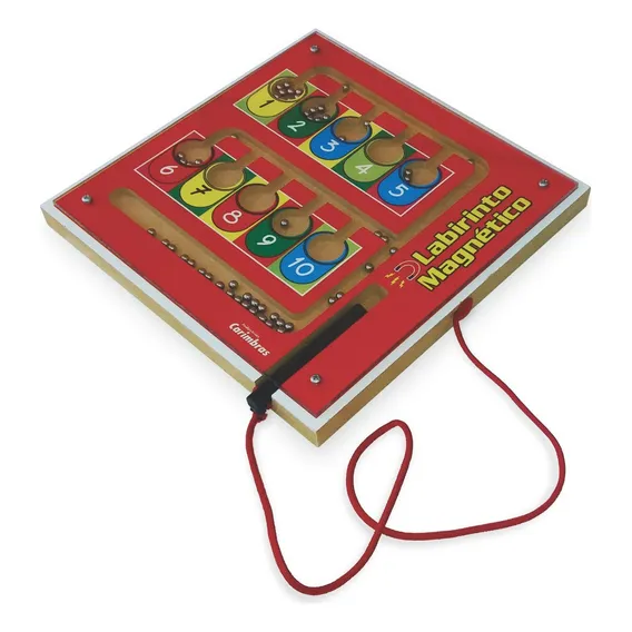 Brinquedo Educativo Labirinto Magnético Foto 1