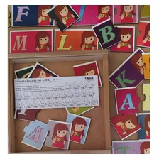 Brinquedo Educativo Libras - Alfabeto Encaixe Foto mini  3