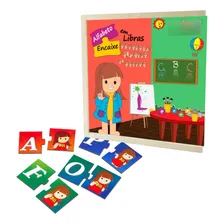 Brinquedo Educativo Libras - Alfabeto Encaixe Foto  mini 1