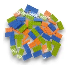 Brinquedo Educativo Mix Blocos De Montar 500 Peças Foto mini  2