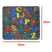 Brinquedo Educativo Quebra Cabeça Alfabeto Madeira Mdf Foto mini  2